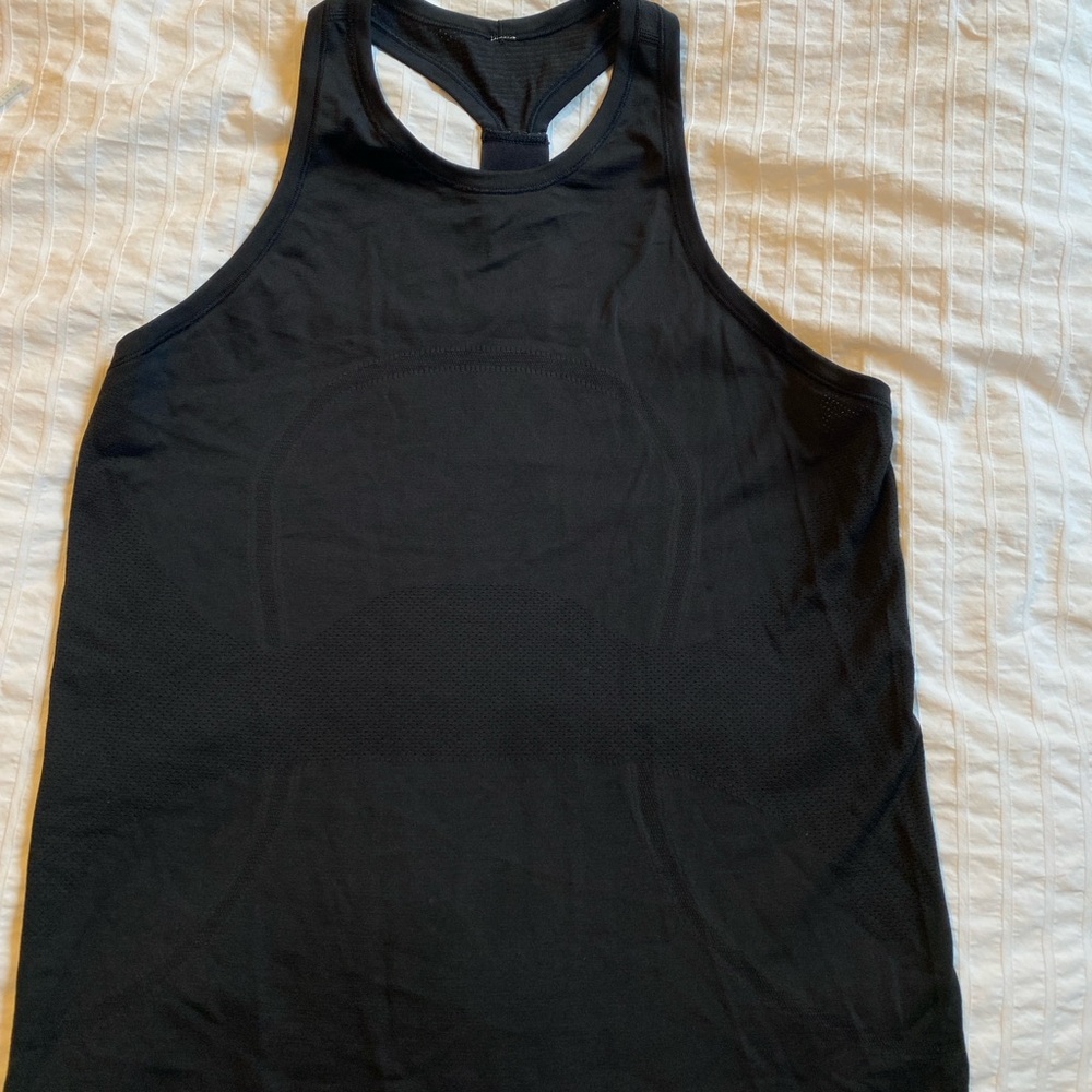 Lululemon Black Racerback Tank Top